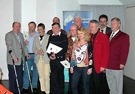 Ehrungen (Bild: 20 J�hrige Mitglieder)