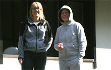  Osterfreizeit 2010 (Bild: Zwei junge Frauen)