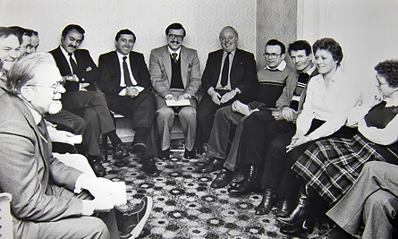  Heringsessen 2012 (Bild: Treffen Haupt- und Ehrenamtlicher, Anfang der 80ger Jahre                                ++ zum Vergr��ern aufs Bild klicken ++)