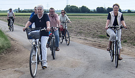 Radtour 2012 (Bild: Die Gro�-Gerauer Radler sind da)