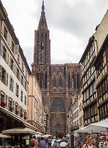 Busausflug nach Straßburg 2017 (Bild: Blick aufs Münster)