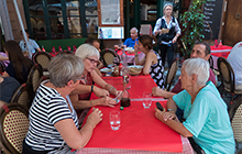 Busausflug nach Straßburg 2017 (Bild: Mittagspause)